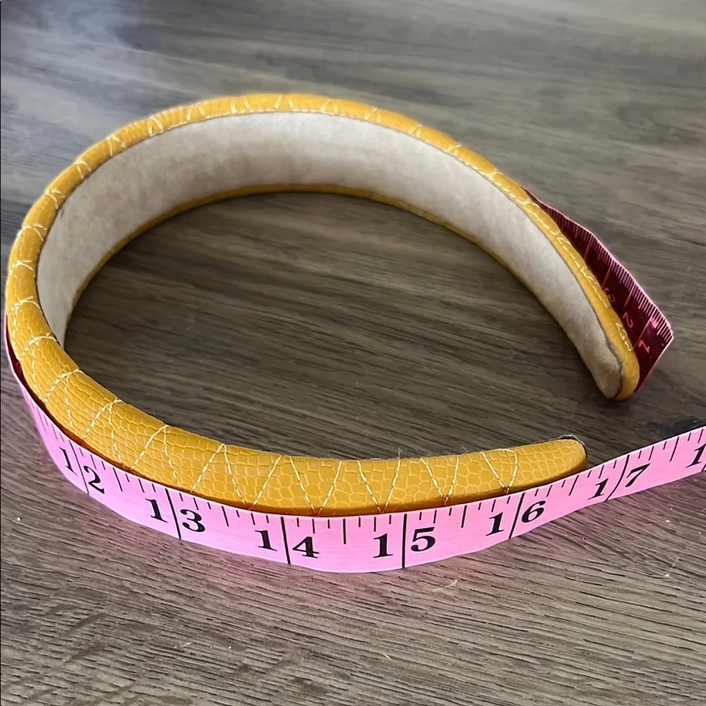 Quilted Faux Leather Headband